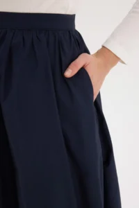 DeFacto A Cut Basic Plain Poplin Maxi Hijab Skirt E4369ax25sp - Image 7