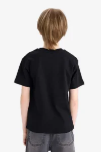 DeFacto Hot Wheels Crew Neck Short Sleeve T-Shirt Boy - Image 6