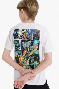 DeFacto Star Wars Crew Neck Short Sleeve T-Shirt Boy