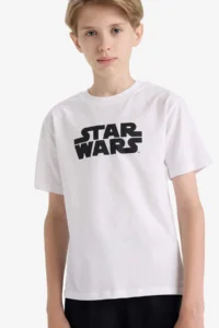 DeFacto Star Wars Crew Neck Short Sleeve T-Shirt Boy - Image 3