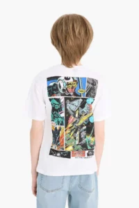 DeFacto Star Wars Crew Neck Short Sleeve T-Shirt Boy - Image 7