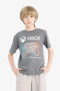 DeFacto Xbox Crew Neck Short Sleeve T-Shirt Boy - Image 3