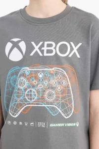 DeFacto Xbox Crew Neck Short Sleeve T-Shirt Boy - Image 5