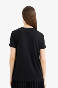 DeFacto Black Women T-Shirt E5144AX/BK81 - Image 6