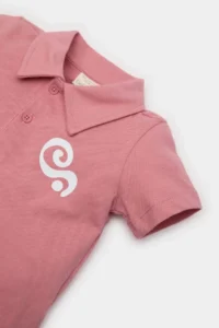 DeFacto Polo Neck Printed Pique Short Sleeve T-Shirt for Baby Boy - Image 2
