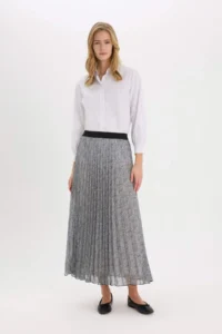 DeFacto Pilise Patterned Siphon Maxi Skirt - Image 2