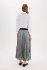 DeFacto Pilise Patterned Siphon Maxi Skirt - Image 6