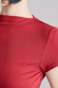 DeFacto slim Fit Half Turtleneck T-Shirt - Image 4