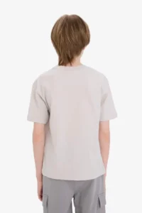DeFacto Crew Neck Printed Short Sleeve T-Shirt Boy - Image 7