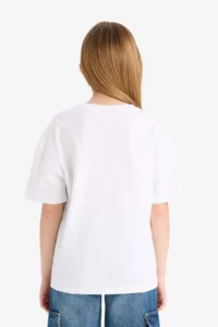 DeFacto Hatsune Miku Relax Fit Crew Neck Short Sleeve T-Shirt Girl Child - Image 6