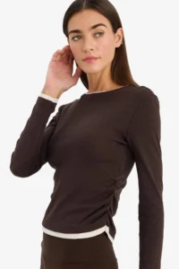 DeFacto 100% Cotton slim Fit Rib T-Shirt