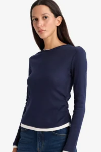 DeFacto Women Sweat E6548AX/NV245 NAVY - Image 2