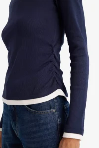 DeFacto Women Sweat E6548AX/NV245 NAVY - Image 5
