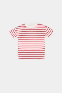 DeFacto Crew Neck Striped Short Sleeve T-Shirt Baby Boy