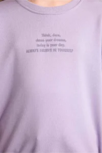 DeFacto Relax Fit Printed Sweatshirt Girls' - Image 4