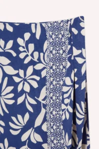 DeFacto New Season egular Fit Patterned Linen Blend Midi Skirt - Image 8