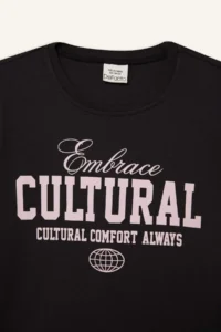 DeFacto Relax Fit Crew Neck Printed Short Sleeve T-Shirt Girls - Image 8