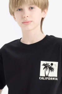DeFacto Boys' Short Sleeve T-Shirt E0099A8/BK81 - Image 4