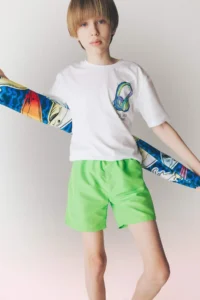 DeFacto Crew Neck Printed Short Sleeve T-Shirt Boy - Image 3