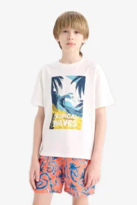 DeFacto Short Sleeve T-Shirt (25 SM) - Image 3
