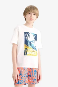 DeFacto Short Sleeve T-Shirt (25 SM) - Image 4