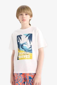 DeFacto Short Sleeve T-Shirt (25 SM) - Image 5