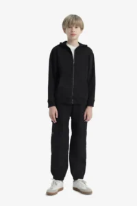 DeFacto Black Boys' Sweatshirt E9575A8/BK81 - Image 3