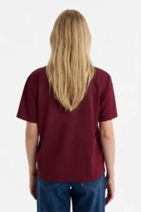 DeFacto Harry Potter Printed Claret Red Women's T-Shirt G0820AX/BR467 - Image 5
