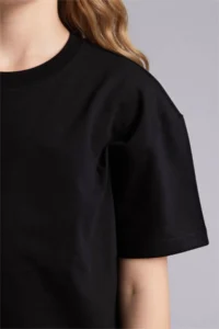 DeFacto Relax Fit Black Girls' T-Shirt D9099A8/BK81 - Image 4