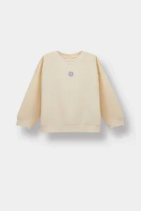 DeFacto Baby Girl Crew Neck Floral Sweatshirt