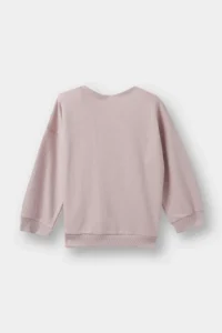 DeFacto Crew Neck Floral Sweatshirt Baby Girl - Image 3