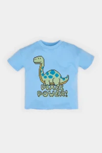 DeFacto Dinosaur Printed Short Sleeve T-Shirt Baby Boy