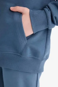DeFacto Basic Plain Hooded School Sweatshirt Boy - Image 5