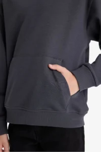 DeFacto Basic Plain Hooded School Sweatshirt Boy - Image 5