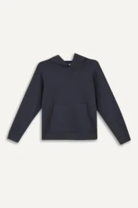 DeFacto Basic Plain Hooded School Sweatshirt Boy - Image 7