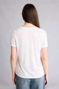 DeFacto Regular Fit Crew Neck Owl Patterned Short Sleeve T-Shirt - Image 4