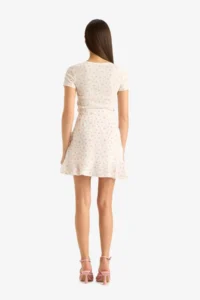 DeFacto Patterned Normal Waist tied up Midi Skirt - Image 8
