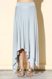 Quincey Wrapped Lycra Viscose Flowy wrap Skirt - Image 2