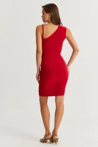 Cool & Sexy Women Rejection Drapeli Midi Dress - Image 2