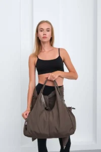 Shule Bags Giglio Sports Shoulder Bag Kahve - Image 2