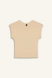 DeFacto Slim Fit Narrow Cut Crew Neck Basic Plain Modal Short Sleeve T-Shirt - Image 7