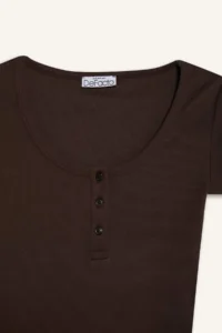 DeFacto Round Neck Ribbed Camisole Short Sleeve Stud Body - Image 8