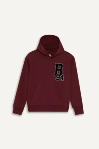 DeFacto Oversize Wide Fit Hooded School Sweatshirt Boy - Image 3