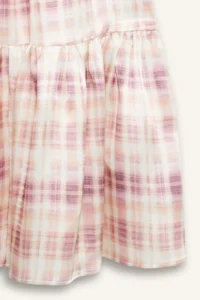 DeFacto Patterned Beli Elastic Satin Maxi Skirt - Image 7