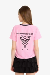 DeFacto MLS Regular Fit Back Printed Jersey Fabric Short Sleeve T-Shirt - Image 8