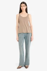 DeFacto Regular Fit Basic Straight Round Neck Undershirt - Image 2