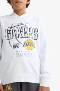 DeFacto NBA Los Angeles Lakers Hooded Sweatshirt Boys - Image 5