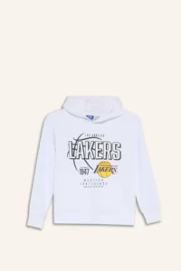 DeFacto NBA Los Angeles Lakers Hooded Sweatshirt Boys - Image 7