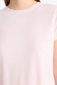 DeFacto Regular Fit Crew Neck Basic Plain Short Sleeve T-Shirt - Image 5