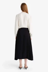 DeFacto A Cut Midi Skirt - Image 5
